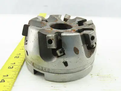 RK Tool SMC3506-13073L 3.5" Indexable Face Mill Cutter LH 1-1/2" Arbor 6 Flute