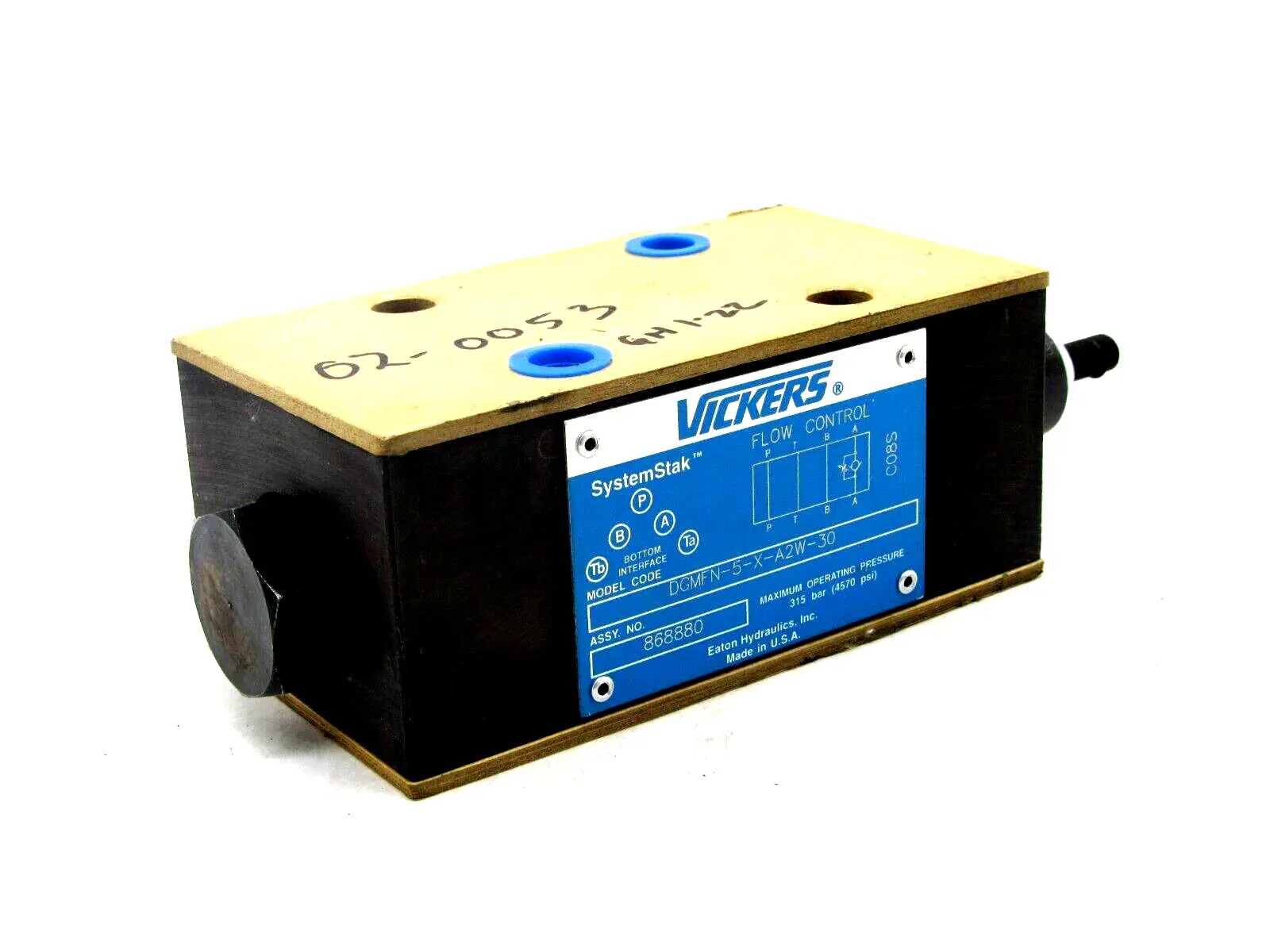 NEW VICKERS DGMFN-5-X-A2W-30 HYDRAULIC VALVE DGMFN5XA2W30