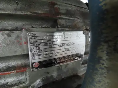 Hydraulic 5 Ton Press 8" Stroke Punch Die 10Hp 230/460V 3Ph Vickers Pump