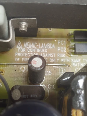🔥 Mitsubishi NEMIC LAMBDA Switching Power Supply PYKC-C3 94V-0 Circuit Board