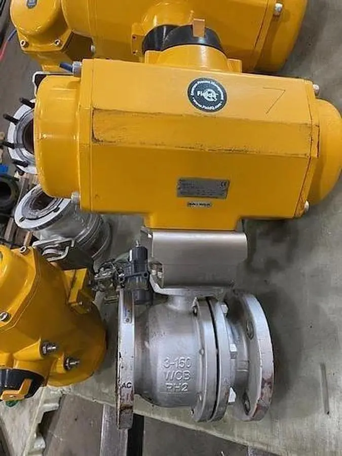 Used EMERSON EMERSON ACTUATOR WITH BALL VALVE Valves/Fittings Pennsylvania US | Global Equipment International, LLC #185885
