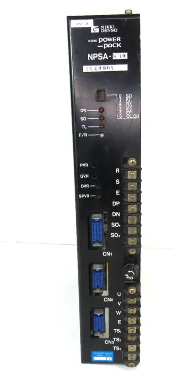Used NIKKI DENSO NPSA-5-10 Servo Drives | Industrial Parts R Us Inc. #359473