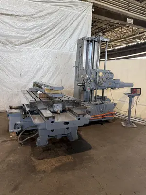Used GIDDINGS & LEWIS 340-T Horizontal Table Type Boring Mills Ohio US | G-2000, Inc. #1323205