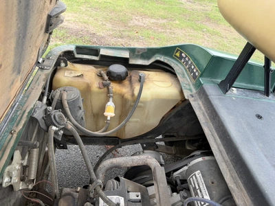 (1) 2015 E-Z-Go golf cart with a Kawasaki gas engine, includes Club Clear club and ball washer, Club...