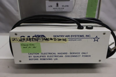 SAS Sentry Air Systems Inc. Filtration  / Extraction System w/ Heppa Filter