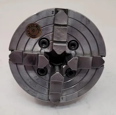 Used BISON 5" 4 JAW CHUCK Collet Chucks & Fixtures Kentucky US | Aucto #1315736