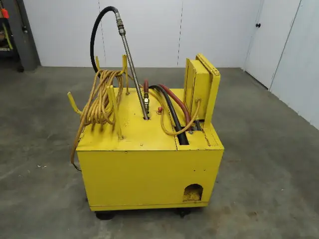 45 Gallon Portable Oil Storage Transfer Tank W/Ramoy Pump 1/2Hp 230/460V 3Ph