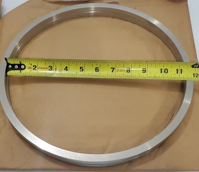 *NEW OLD STOCK* LOT OF 2 Stainless Steel Ring Spacer A240-304 12-⅜" + Warranty!