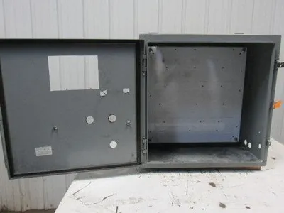 SCE 24H2410LP 24"x24"x10" Wall Mount Electrical JIC Enclosure w/Backplate