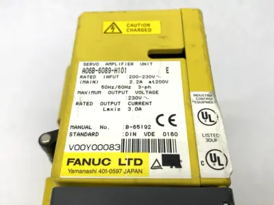 Used FANUC AC Servo Amplifier Unit 3PH 230V 3A Servo Drives Michigan US | Maverick Industrial Sales #1396102