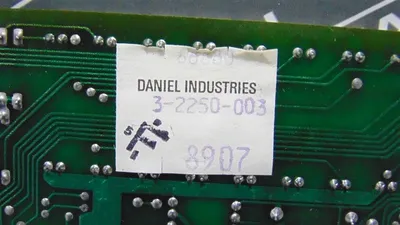 Daniel Industries DE-9102 Control Board Rev. H Used