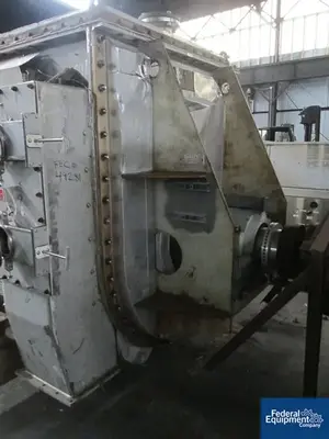 USED Hosokawa 48" x 15' Hosokawa Bepex Torus Disc Dryer, Model TDJS 48-15, S/S