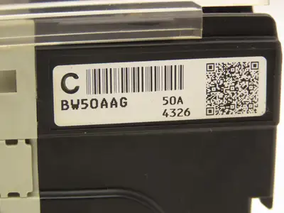 Fuji BW50AAG-3P050 3-Pole Auto Circuit Breaker 50A 500V 3Ph Molded Case