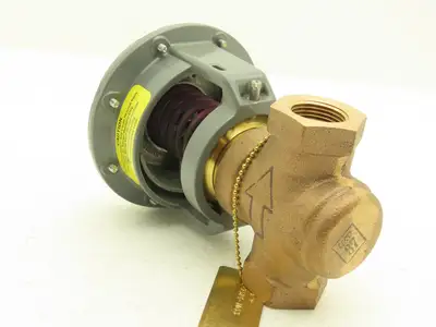 Johnson Controls V-3754-1022 3/4" NPT Normally Open Terminal Unit Valve 3-6 PSI