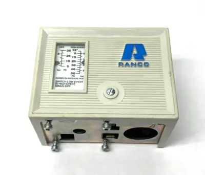 USED RANCO PRESSURE CONTROL UNIT, OPENS LOW MISSING COPPER CAPILLARY COIL