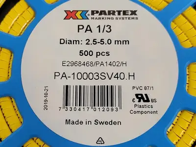 NEW PARTEX PA-10003SV40.H
