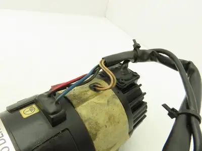 Sanyo Denki V720B-412EL7 Super V DC Servo Brake Motor 80 VDC W/Encoder 24V Brake