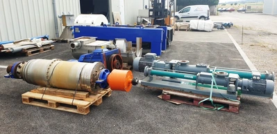 Alfa-Laval ALDEC 504 decanter centrifuge, 316SS.
