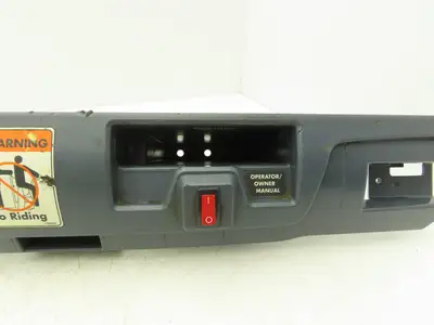 Toyota 8HBW23 Dash Plastic Cover Removed From 8HBW23 Walkie Pallet Jack