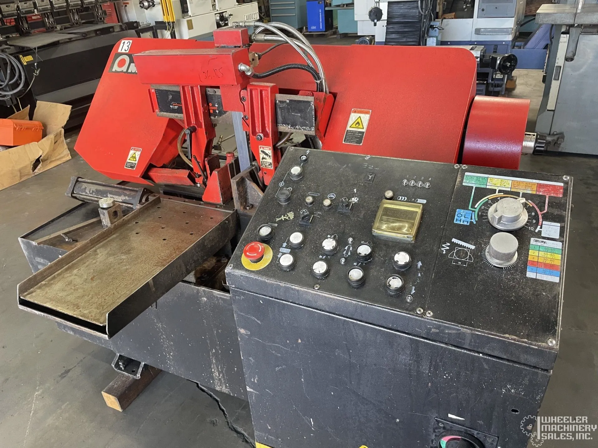 2014 AMADA HA250W AUTOMATIC HORIZONTAL BANDSAW 10" x 11" #8199 #1