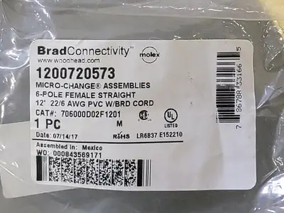 USED WOODHEAD 706000D02F1201