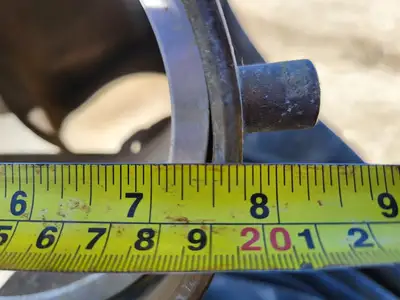 6" x 100 ft Lay Flat Hose w/ Coupling