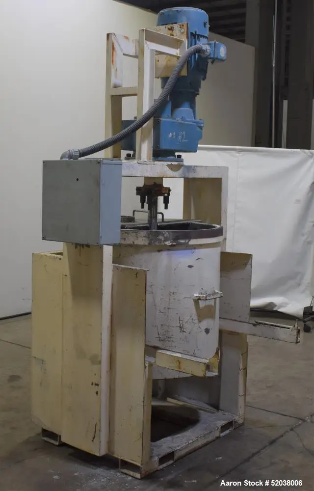 Used Attritor Mixer - 80 Gallon, 28.5” Dia x 29.5” Deep Vessel