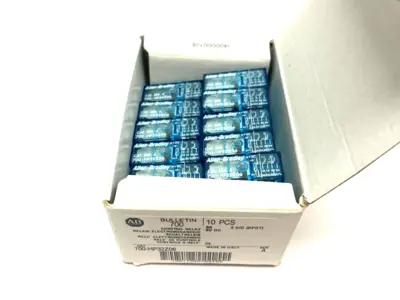 USED ALLEN-BRADLEY SER. A CONTROL RELAY 2 C/O (DPDT) 8A 6VDC