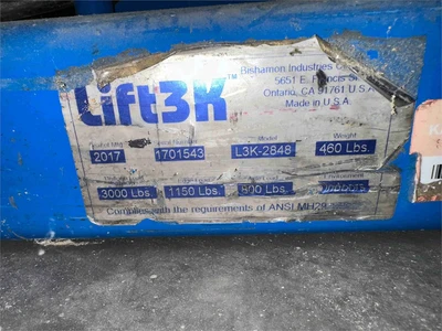 Used 2017 OPTIMUS LIFT 3K (L3K02848) Scissor Lifters Florida US | MachineryMax #1423746