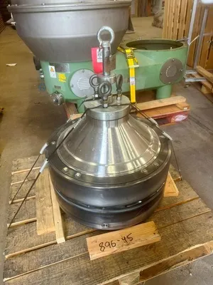 Used 2011 GEA WESTFALIA GSE 125-06-777 Disc Batch Centrifuges New Jersey US | Perry Equipment #915828