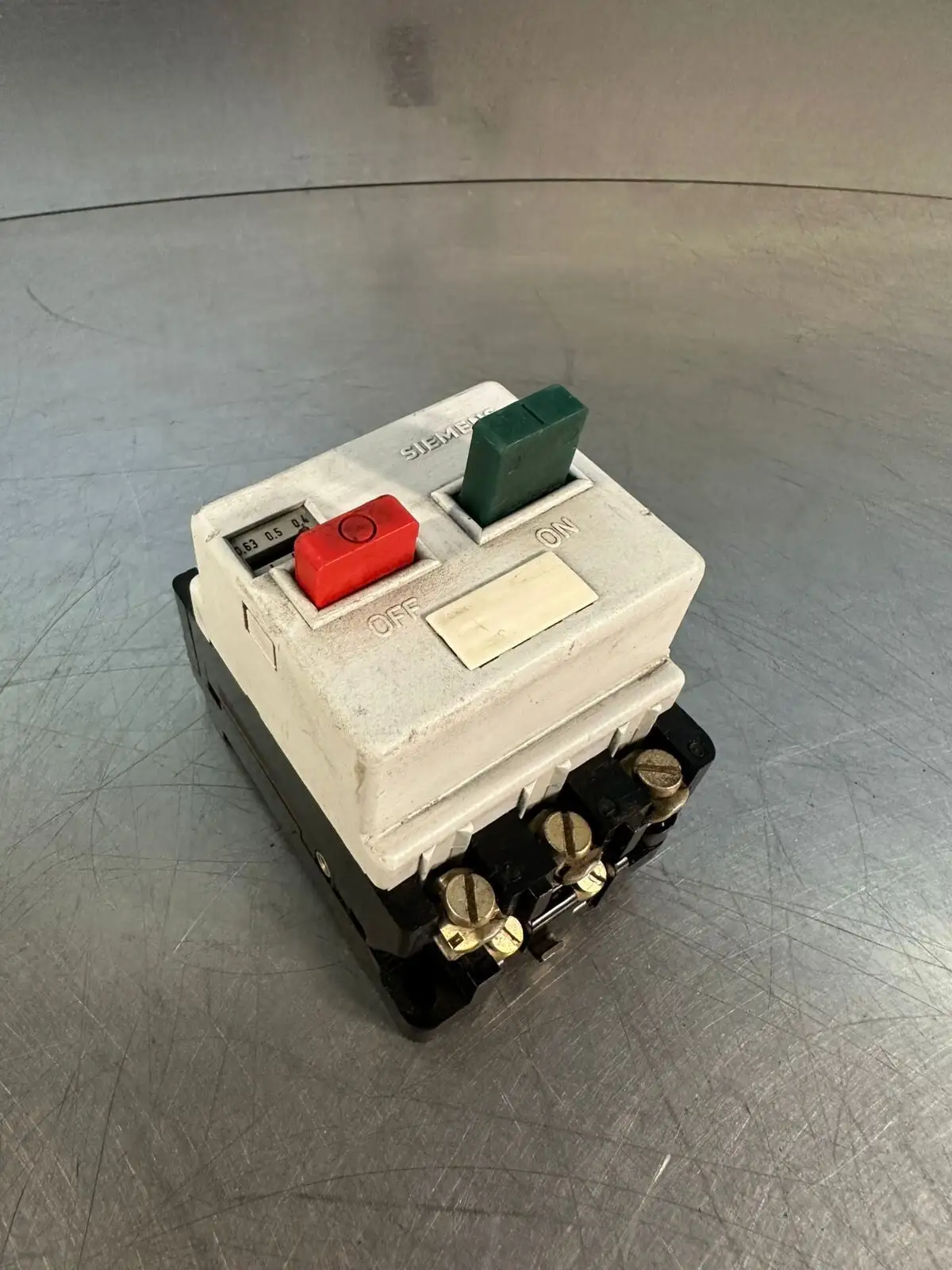Siemens Motor Circuit Breaker 3VE1010-2B 0.4 bis 0.63 A (6.3.2)