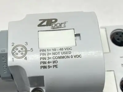 USED AUTOMATIONDIRECT ZIPPORT JUNCTION BLOCK 8-PORT M12 5-PIN 3A 48V