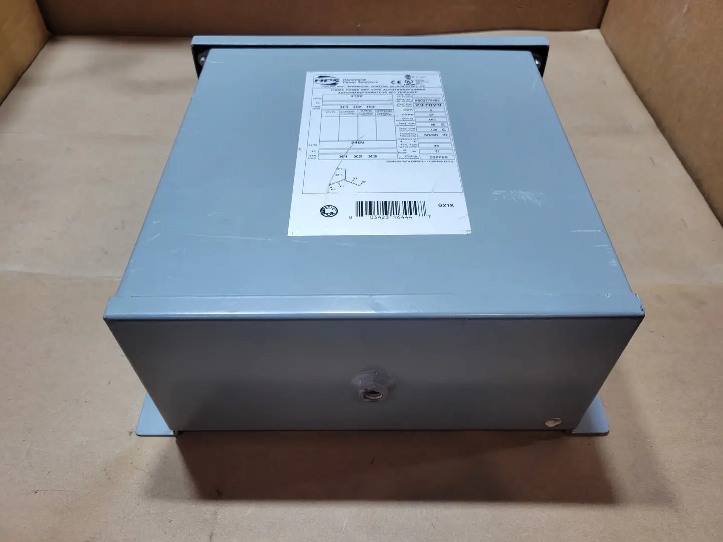 New | in-Stock HAMMOND POWER SOLUTIONS INC. 237029 Transformers British Columbia CA | Lenmark #1488911