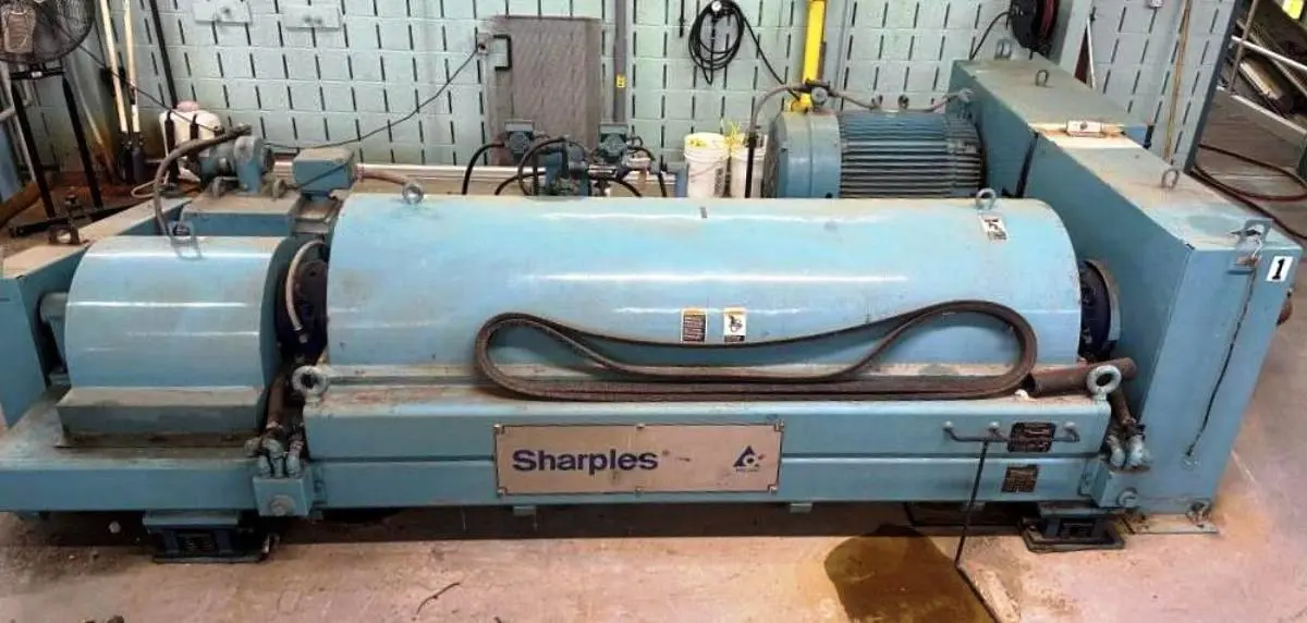 (2) Alfa-Laval/Sharples DS-406 Super-D-Canter centrifuges, 316SS.