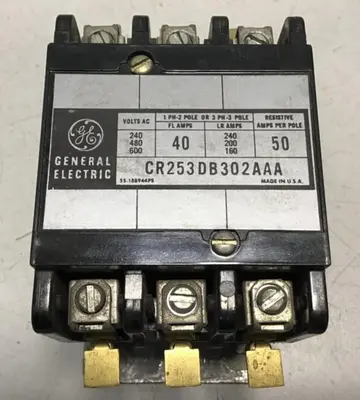 Used GENERAL ELECTRIC  GE CR253DB302AAA PLC Contactors Michigan US | Ideal Machinery #1173995