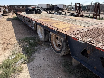 Used 2000 TRAIL KING TK70HT-782 HYDRAULIC DROP DECK TRAILER Lowboy Trailers Texas US | Miedema Asset Management Group #1315857