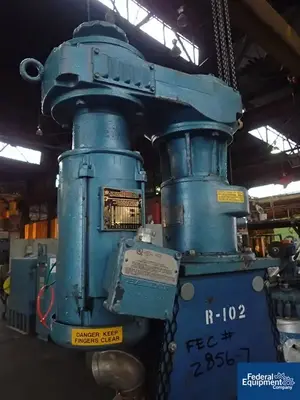 USED Patterson Industries 10 Gal Patterson Industries Reactor, 316 S/S, 300/315#
