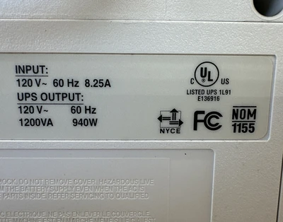 USED Tripp Lite TE1200 Series 163655U