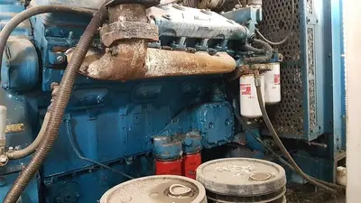 USED OILWELL S-856-10, (FORMERLY S-824-10) 5 3/4 X 8 TRIPLEX MUD / FRAC PUMP PACKAGE