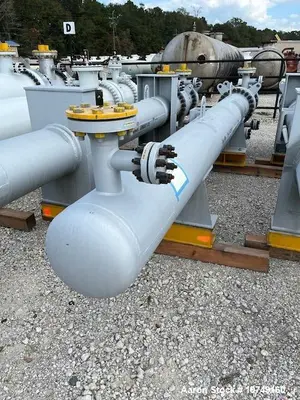 Used 333 Sq Ft Heat Exchanger, Duplex 2205 Construction, 662 PSI Shell Rating, 2023