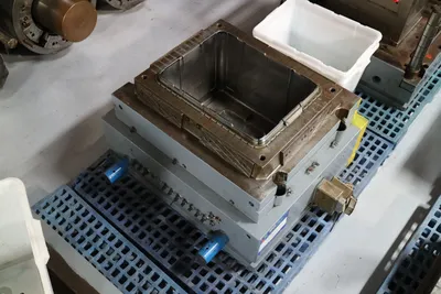 USED Injection Mold Bins