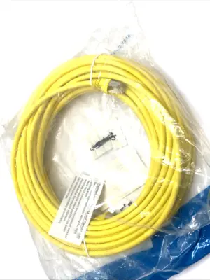 NEW TELEGÄRTNER CAT6A S/FTP RJ45 PATCH CABLE 20 M YELLOW LSZH 100009131