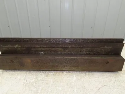 Press Brake Punch Die Set 25" Long 3/8" U Bend 9/16" Deep 1/2" Safety Tang