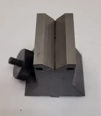 MACHINIST V-BLOCK - H: 2-7/8”, W: 2-1/2”, L: 2” DIMENSIONS