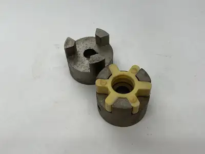 Used Martin Jaw Coupling Hub Half 2x w/ Flexible Spider Insert Parts Michigan US | Maverick Industrial Sales #1391508