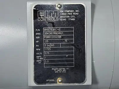 Used EMERSON 1CAA-4 Electric Motor Driven Actuators British Columbia CA | Lenmark #368506