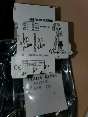 Used Merlin Gerin C60H-C16 Circuit Breakers Arizona US | ASSET CONVERSION SPECIALISTS, INC. #306236