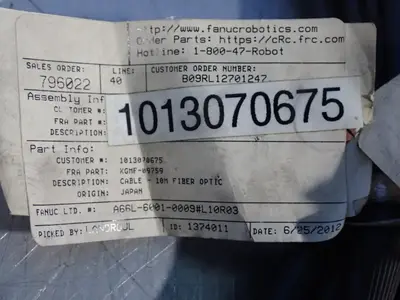 USED 2012 FANUC A66060010009#L10RO3