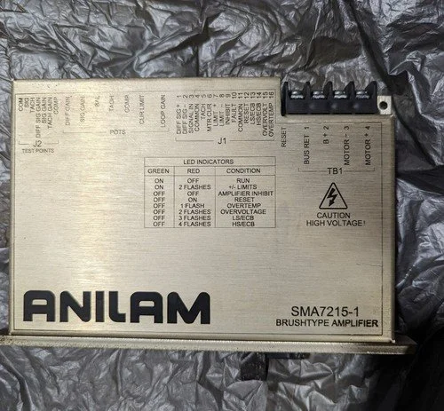 Used ANILAM SMA-7215-200-1  5 LED Servo Drives Missouri US | Up Time Machines #784703