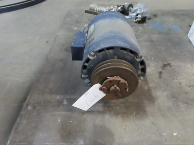7.5 hp Leeson Electric Motor,  33450 rpm, 3 phase, Frame 1184T